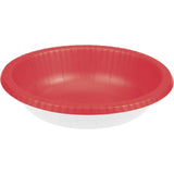 Coral 20oz Paper Bowl