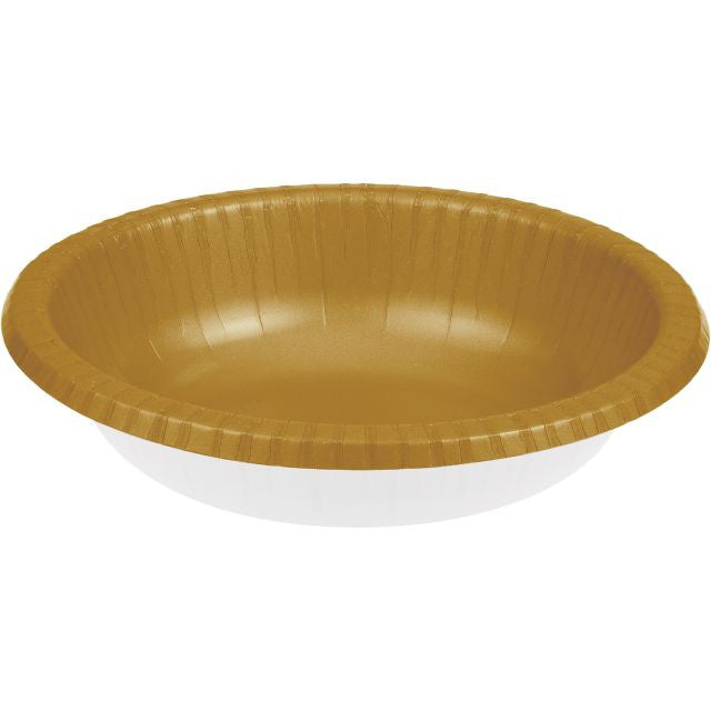 Glitt Gold 20oz Paper Bowl