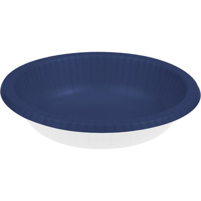 Navy 20oz Paper Bowl