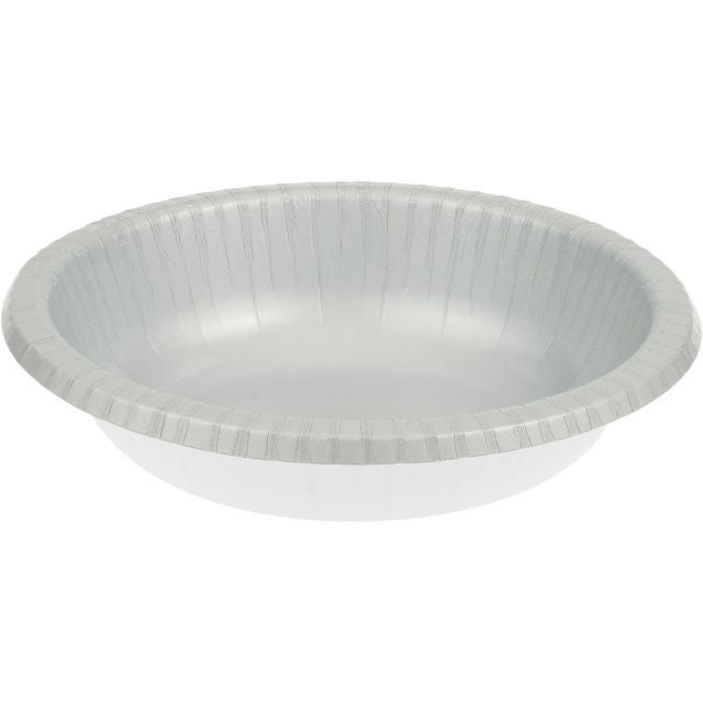 Shim Silver 20oz Paper Bowl
