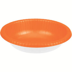 Sunk Orange 20oz Paper Bowl