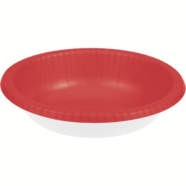 Classic Red 20oz Paper Bowl