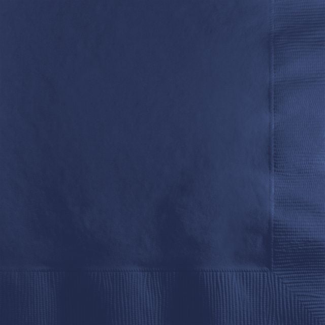 Navy 3ply Bevarage Napkin