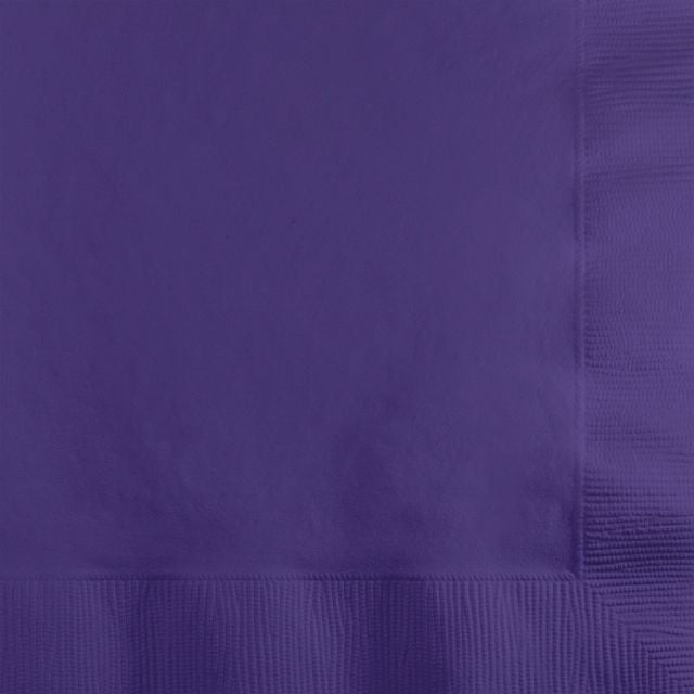 Purple 3ply Bevarage Napkin