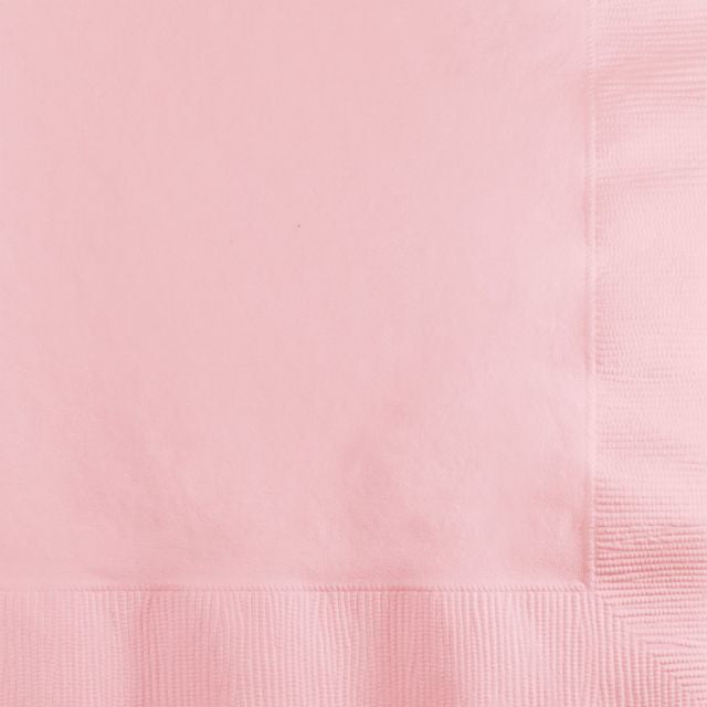Classic Pink 3ply Bevarage Napkin