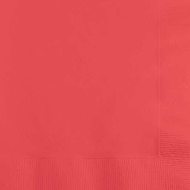 Coral 3ply Bevarage Napkin