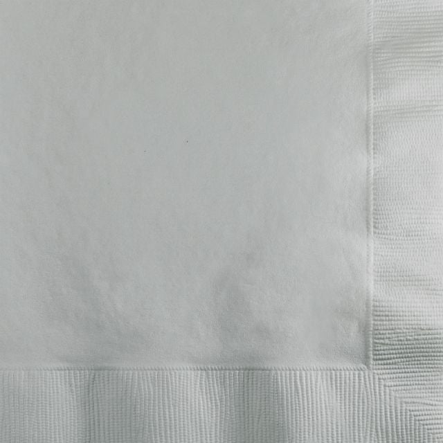 Shim Silver 3ply Bevarage Napkin
