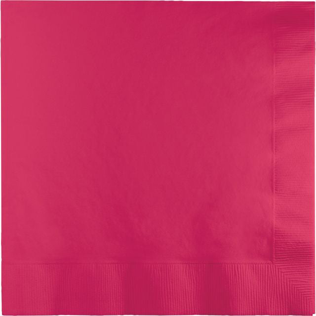 Hot Magenta 3ply Lunch Napkin