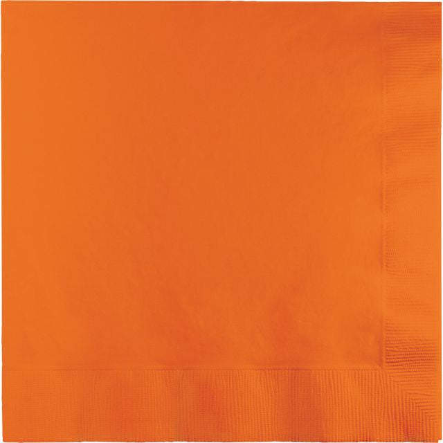 Sun Orange 3ply Lunch Napkin