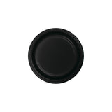 Black Velvet 7" Paper Plate