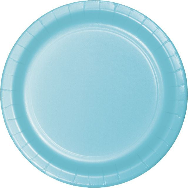 Pastel Blue 7" Paper Plate