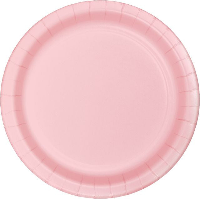 Classic Pink 7" Paper Plate