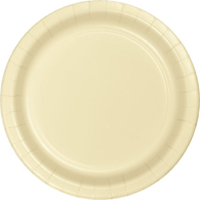 Ivory 7" Paper Plate