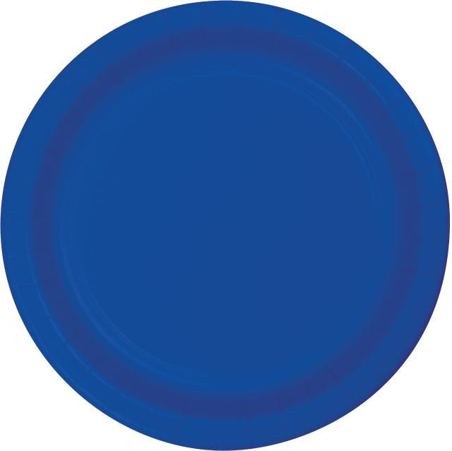 Cobalt 7" Paper Plate